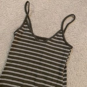 Wild Fable olive green midi dress